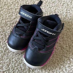 Baby Air Jordan's Pink & Black